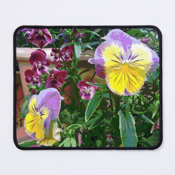 Item preview, Painted Pansies designed and sold by Linda Bianic.