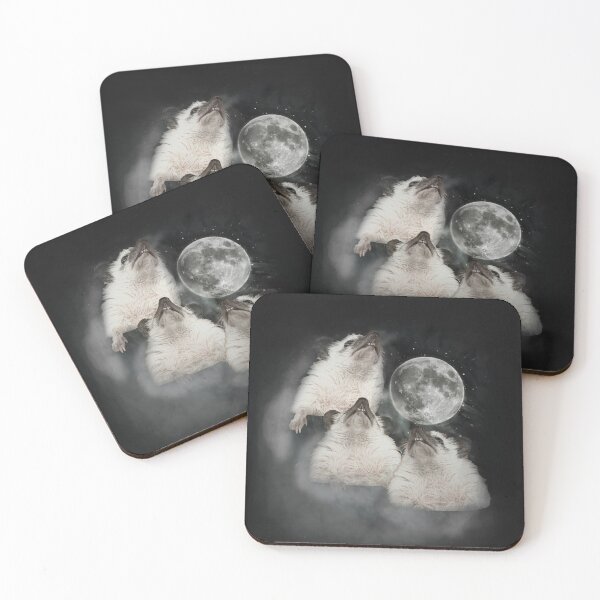Item preview, Three Hedgehog Moon designed and sold by jellybeansweets.