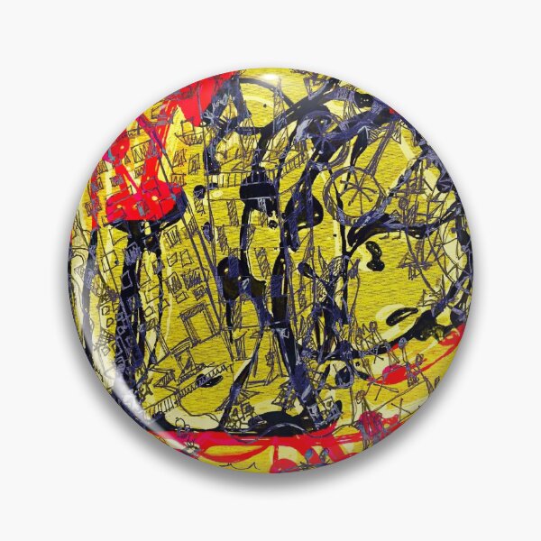 Item preview, "Yellow Abstract #1" designed and sold by GrayJohnsonart.