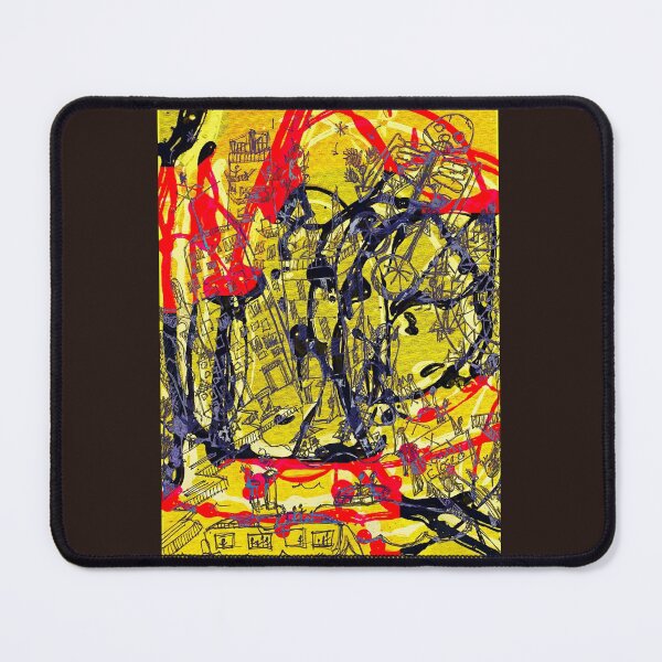 Item preview, "Yellow Abstract #1" designed and sold by GrayJohnsonart.