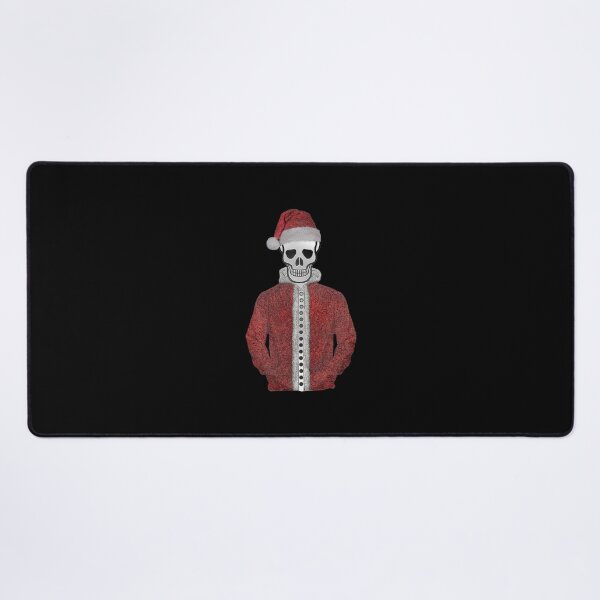 Item preview, Skull Claus in a mid century santa suit designed and sold by janraydesigns.