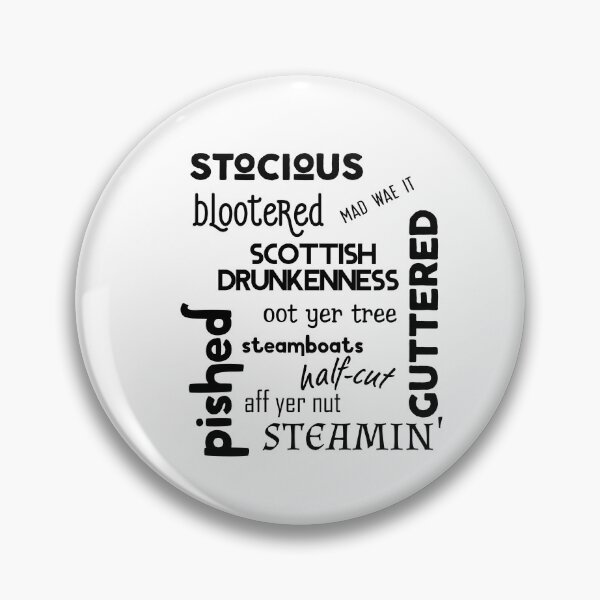 Item preview, Scottish words for being drunk designed and sold by clairemh1.