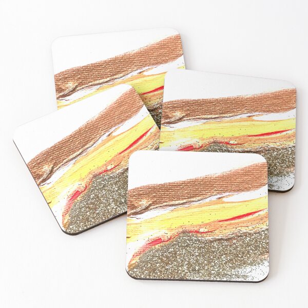 Item preview, Gold copper yellow orange pattern designed and sold by Monika Howarth.