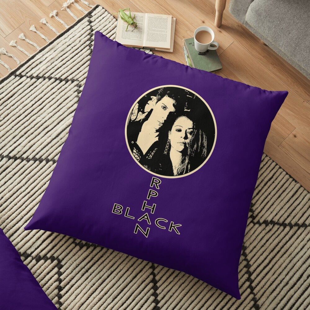 ORPHAN BLACK Female Symbol Floor Pillow