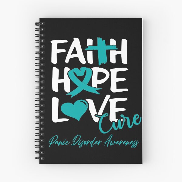 Item preview, Faith Hope Love Cure Panic Disorder Awareness designed and sold by Grooffos.