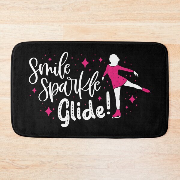 Item preview, Smile Sparkle Glide (Black Background) designed and sold by TripleTriple.