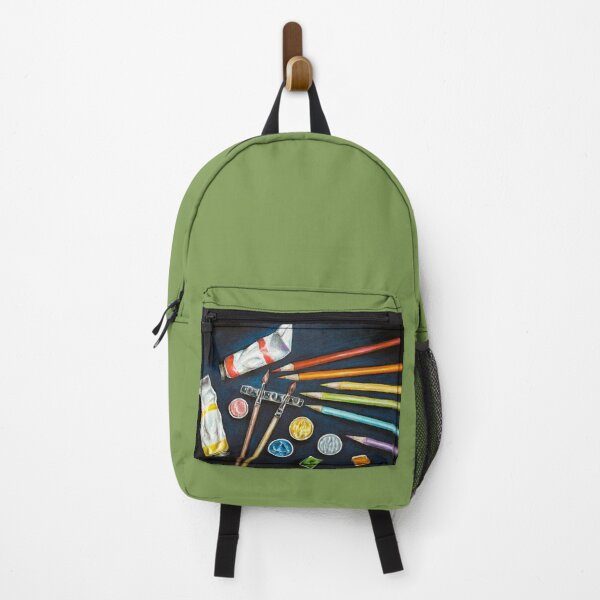 Item preview, Art Supplies on Black Background designed and sold by crannnk.