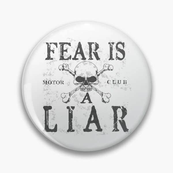 Item preview, Motorcycle Club Fear Is Liar designed and sold by AEGMEDIA.