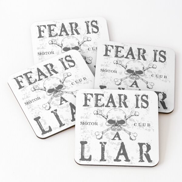 Item preview, Motorcycle Club Fear Is Liar designed and sold by AEGMEDIA.