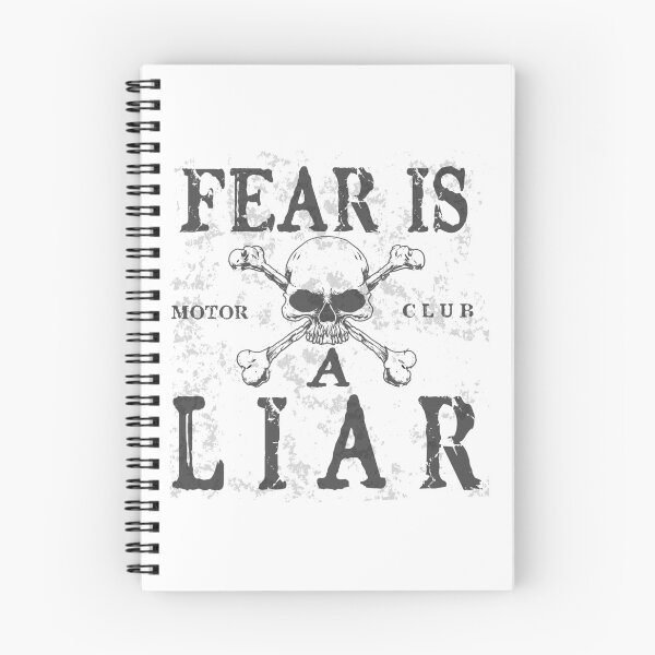 Item preview, Motorcycle Club Fear Is Liar designed and sold by AEGMEDIA.