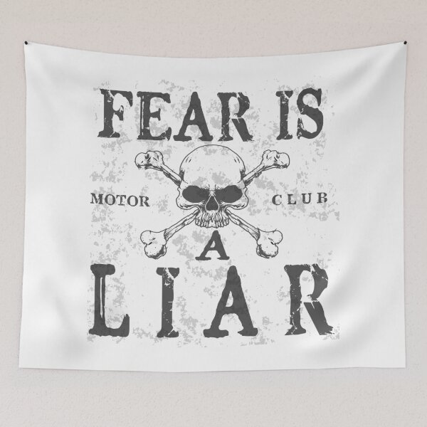 Item preview, Motorcycle Club Fear Is Liar designed and sold by AEGMEDIA.