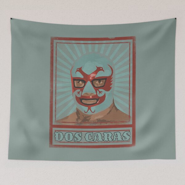 Item preview, Dos Caras Poster designed and sold by TheManito.