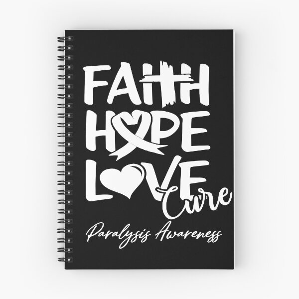 Item preview, Faith Hope Love Cure Paralysis Awareness designed and sold by Grooffos.