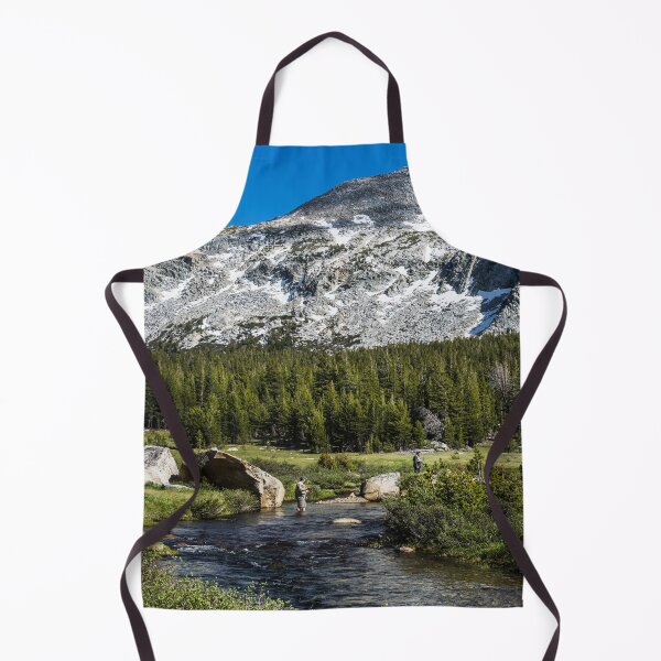 Item preview, Fishermen on the river at Yosemite National Park, California designed and sold by OrcaNature.