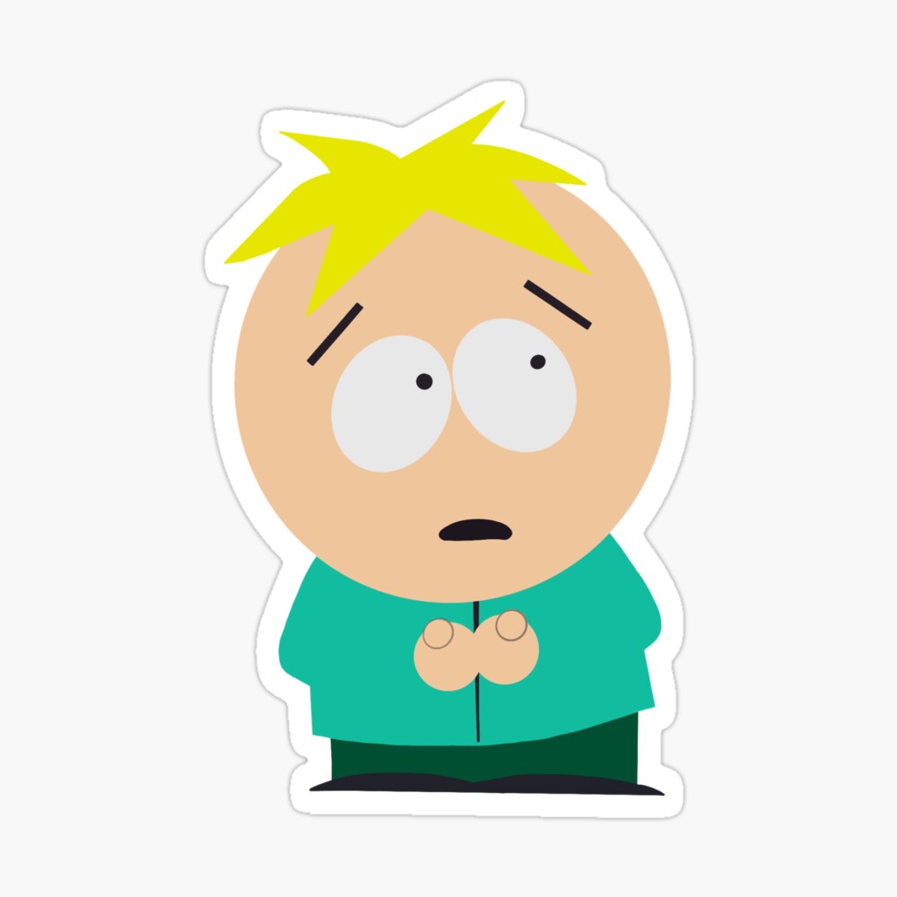 South Park Stickers stan, Kyle, Cartman, Kenny, Wendy, Butters