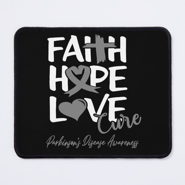 Item preview, Faith Hope Love Cure Parkinson's Disease Awareness designed and sold by Grooffos.