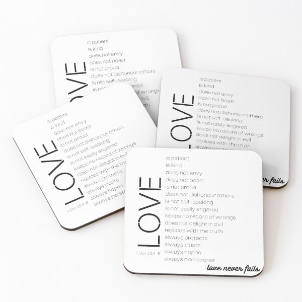 Item preview, Love: 1 Corinthians 13 designed and sold by theprintplaceuk.
