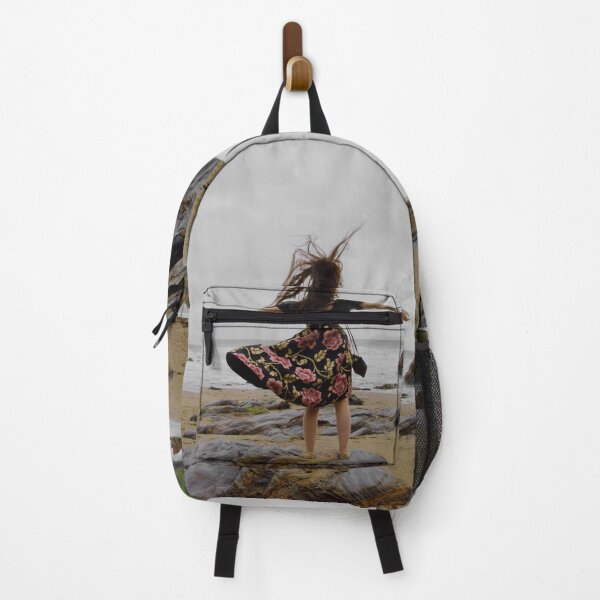 Item preview, Lady in Formal Dress on Windy Beach designed and sold by thelemmingface.