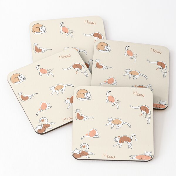 Item preview, Cute cat sketches designed and sold by Quills-Nest.