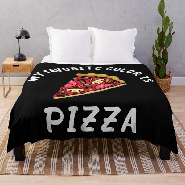 Item preview, my favorite color is pizza designed and sold by Catsloversdotme.