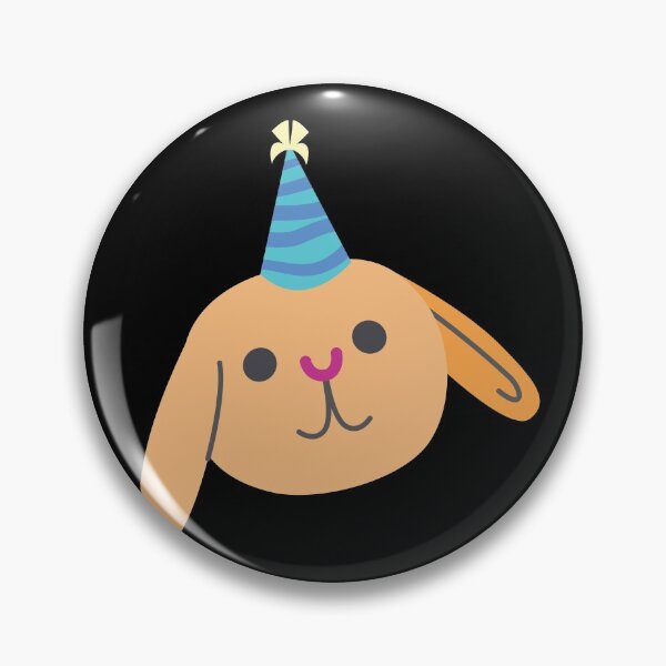 Item preview, Bunny in a PARTY HAT designed and sold by jazzydevil.