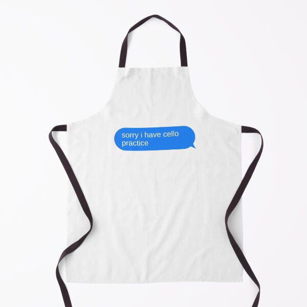 Item preview, Sorry I Have Cello Practice Text Bubble designed and sold by choceclairs.