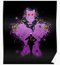 Yoshikage Kira beißt den Staub Poster