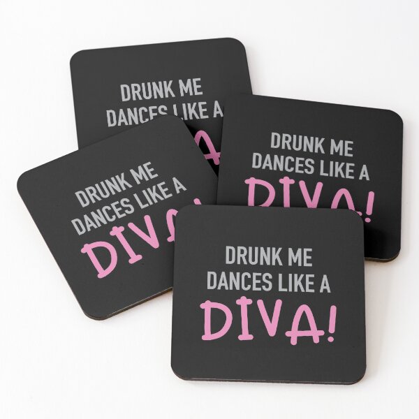 Item preview, Drunk Me Dances like a DIVA designed and sold by jazzydevil.