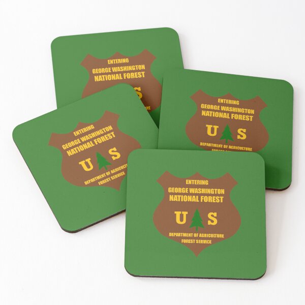 Item preview, George Washington National Forest  designed and sold by Broken Antler Designs .