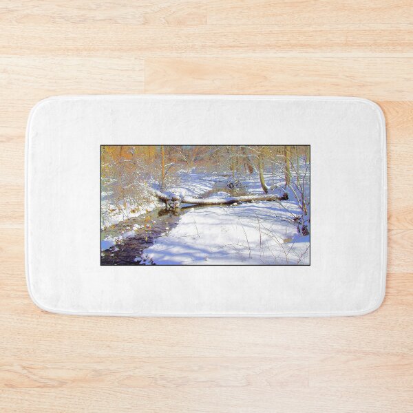 Item preview, Brook in Winter, Fallen Tree designed and sold by AMacGPhilly.