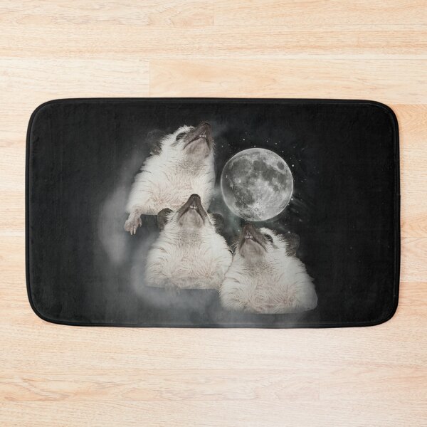 Item preview, Three Hedgehog Moon designed and sold by jellybeansweets.