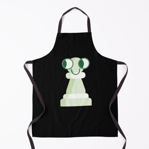Item preview, Chess pawn green smiling designed and sold by jazzydevil.