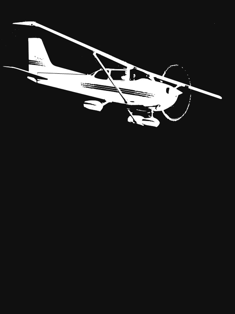 Cessna 172 Skyhawk Airplane T-Shirt by cranha