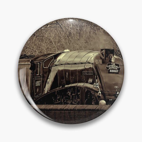 Item preview, Sir Nigel Gresley emerging from the trees designed and sold by SWEEPER.