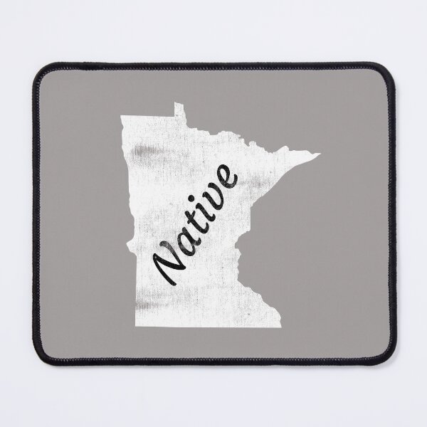 Item preview, Distressed Minnesota Native Design designed and sold by Angela Mello.