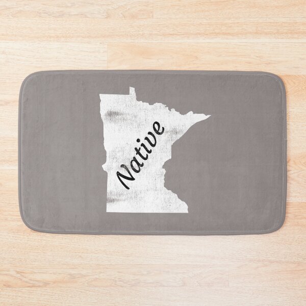 Item preview, Distressed Minnesota Native Design designed and sold by Angela Mello.