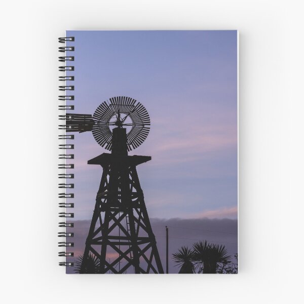 Item preview, Silhouetted windmill in "Trans-Pecos" Texas designed and sold by OrcaNature.
