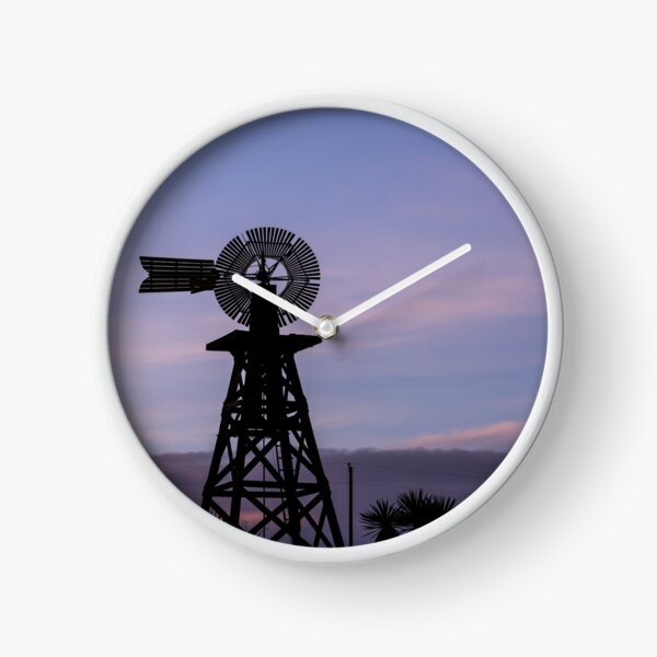 Item preview, Silhouetted windmill in "Trans-Pecos" Texas designed and sold by OrcaNature.