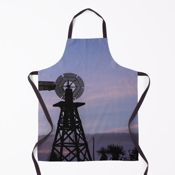 Item preview, Silhouetted windmill in "Trans-Pecos" Texas designed and sold by OrcaNature.