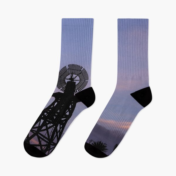 Item preview, Silhouetted windmill in "Trans-Pecos" Texas designed and sold by OrcaNature.