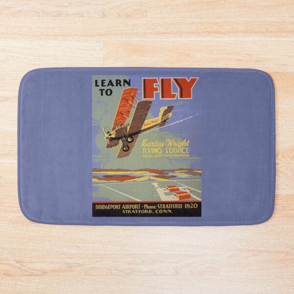 Item preview, Learn to Fly Vintage Ad designed and sold by SowCow.