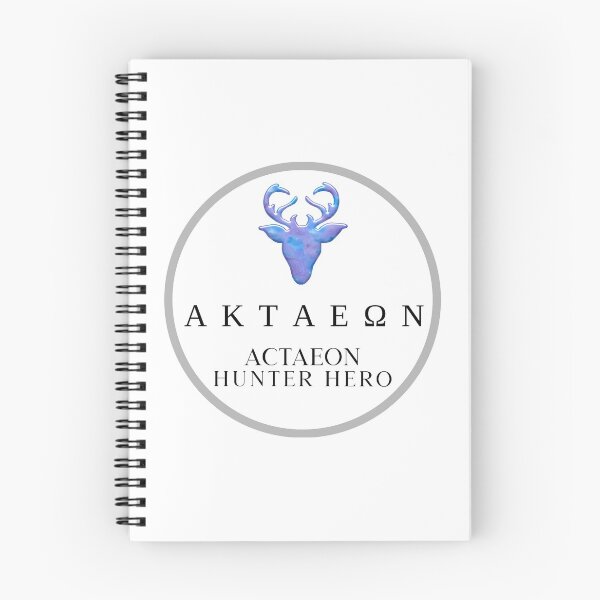 Artikelvorschau, Actaeon Hunter Hero Griechischer Halbgott Mythologie Design entworfen und verkauft von OnyxMoonDesigns.