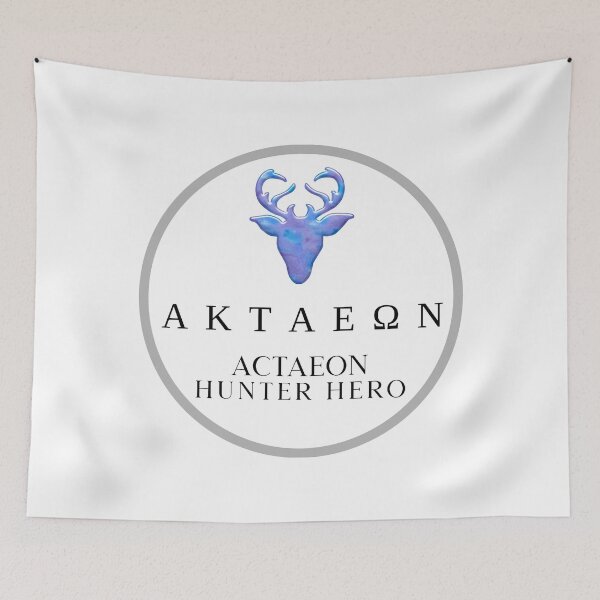 Item preview, Actaeon Hunter Hero Greek Demigod Mythology Design designed and sold by OnyxMoonDesigns.