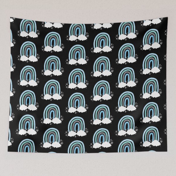 Item preview, Blue Winter Rainbow designed and sold by jazzydevil.