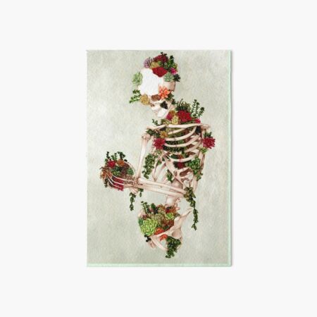 Succulent Surrender Art Board Print