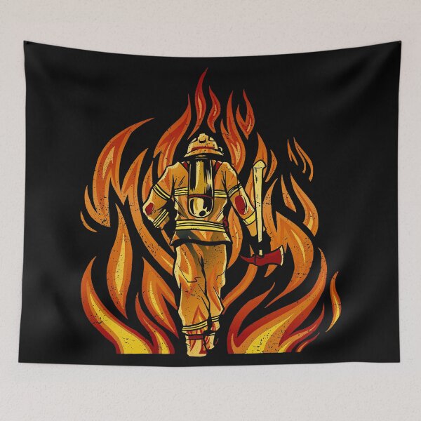 Item preview, Firefighter In Action designed and sold by infleims.