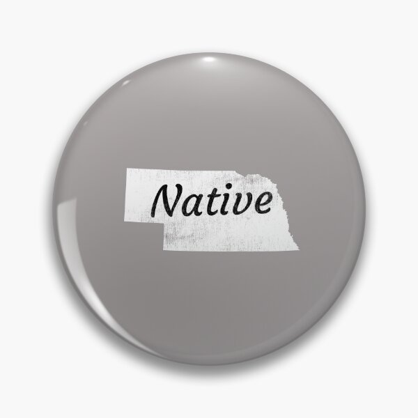 Item preview, Distressed Nebraska Native Design designed and sold by Angela Mello.