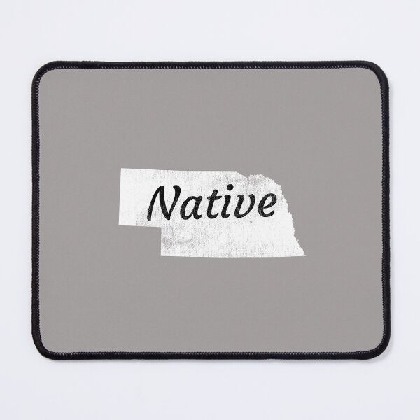 Item preview, Distressed Nebraska Native Design designed and sold by Angela Mello.