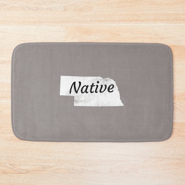 Item preview, Distressed Nebraska Native Design designed and sold by Angela Mello.