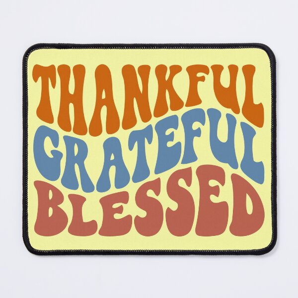 Item preview, Amazing Thankful Grateful Blessed Design designed and sold by vhtrocate.